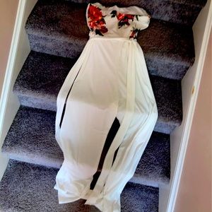 Freesia strapless jumpsuit